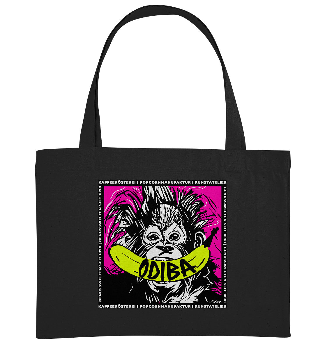 ODIBA Monkey - Organic Shopping-Bag