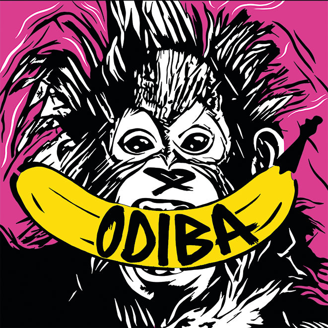 ODIBA Originals – The Monkey Edition - Poster 40x40
