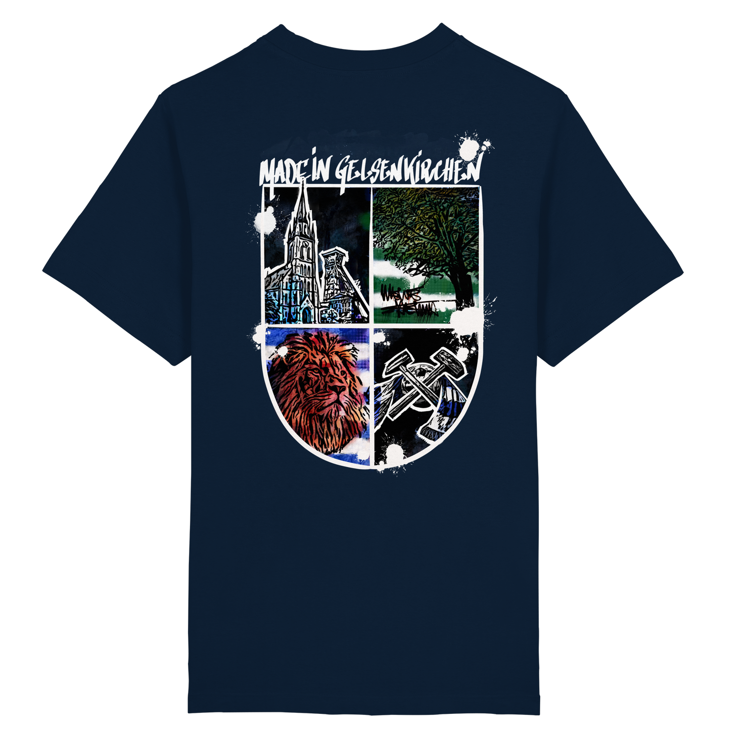 Made in Gelsenkirchen - Heavy Oversized Organic Shirt