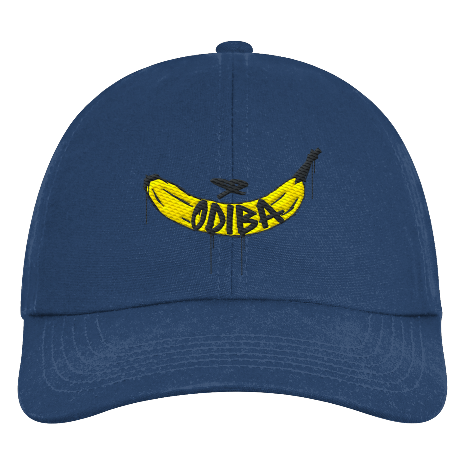 ODIBA Banana Cap – Bestickt & Bekennt - Organic 6-Panel Cap