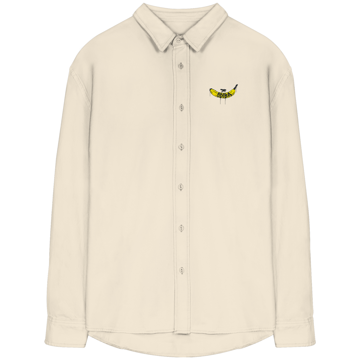 ODIBA Banana Stick - Organic Relaxed Button-Up Shirt